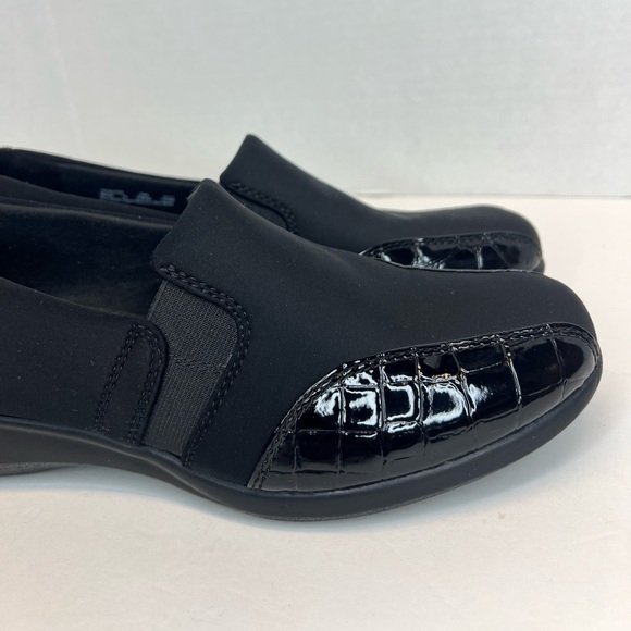 Clarks Collection Gael Rex Black Croc Print Loafer Shoes 26102169 Size 10M XLNT - Picture 7 of 14